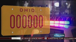 DUI License Plate